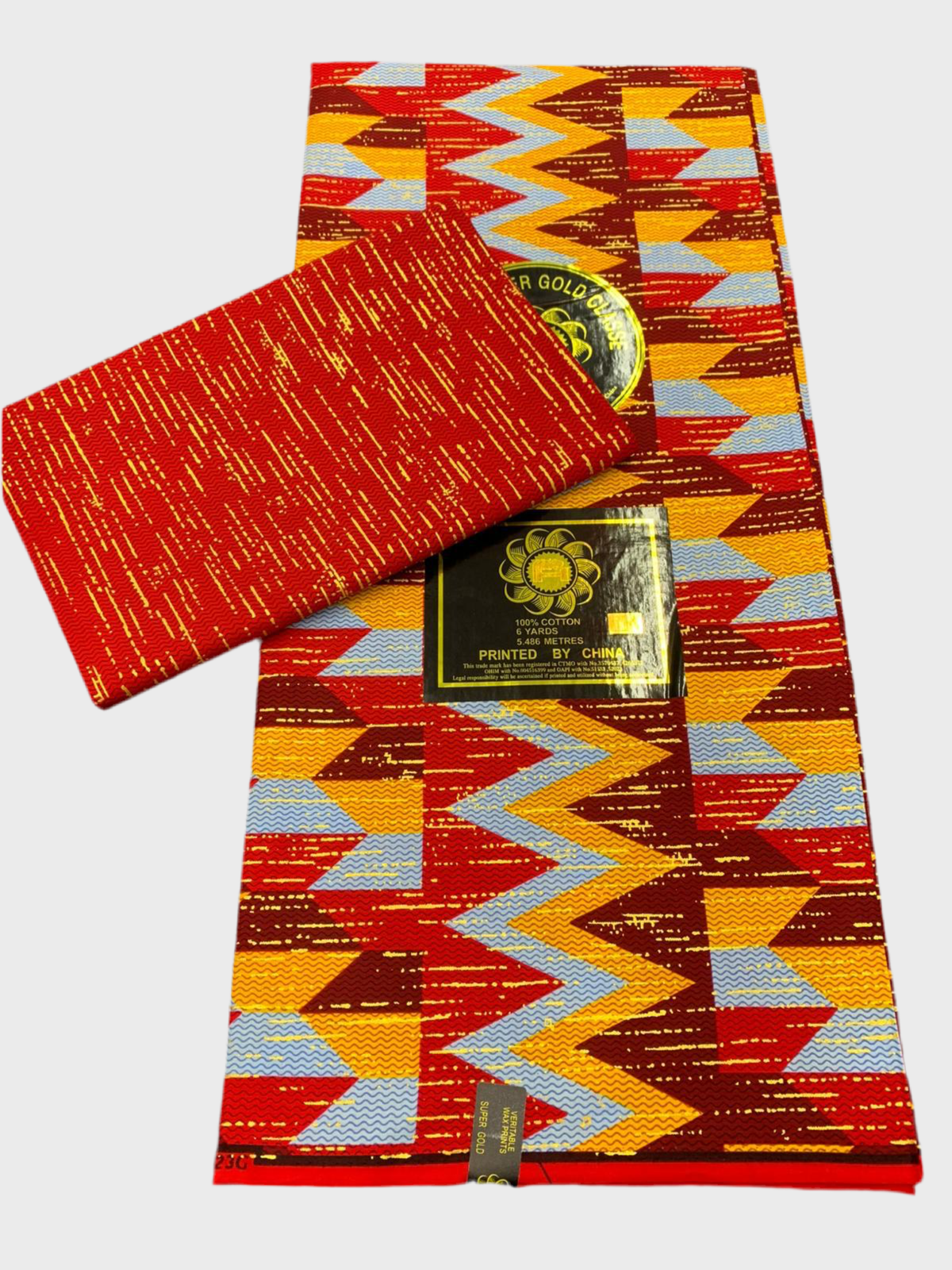 Wine & Orange Pattern