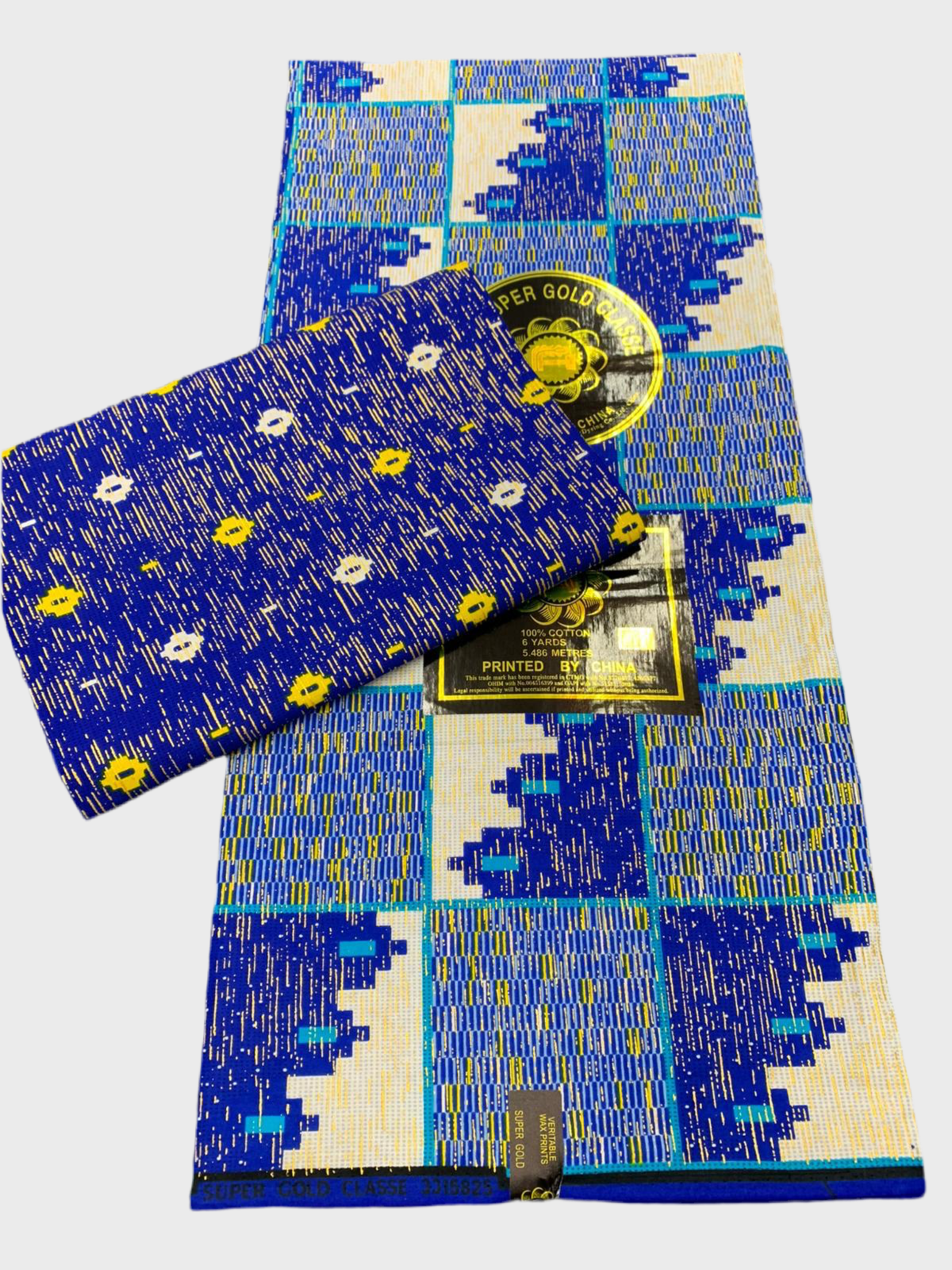 Blue & Gold pattern