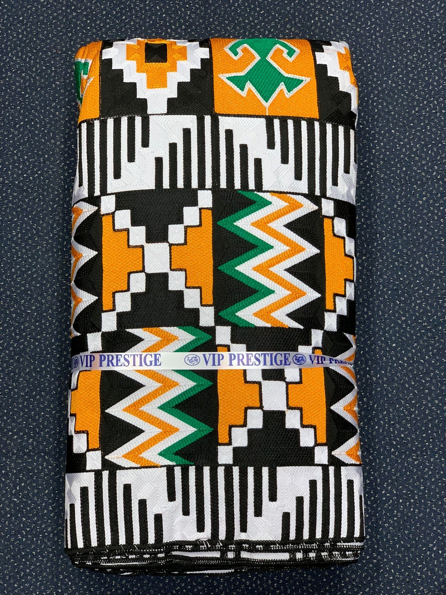 Premium African Kente-Inspired Fabric (Prestige VIP – Made in Holland)